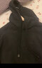 马登工装 美式休闲重磅摇粒绒卫衣连帽百搭加厚抓绒套头衫男秋季 黑色（无魔术贴） S 实拍图