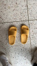 朴西香蕉船情侣凉拖鞋女夏浴室不易滑室内居家拖鞋男 黄色35-36 实拍图