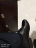 奥康官方男鞋 男士时尚英伦时尚商务正装皮鞋真皮舒适布洛克鞋婚鞋 黑色 40 250mm 实拍图