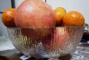 格娜斯冰川玻璃沙拉碗家用透明圆形玻璃碗三件套装水果盘甜品碗 晒单实拍图