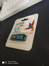 威刚（ADATA）U盘 UV128系列 USB3.2伸缩接口系统车载音箱办公存储优盘 UV128【黑蓝】 64GB 实拍图