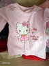 Hello Kitty女童内衣套装棉儿童秋衣套装秋冬秋衣秋裤家居服睡衣裤秋装 【春秋A款】紫色 55210 110 适合105-115cm 实拍图