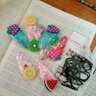 芭珀丽【kiss】女童发夹碎发神器女孩网红宝宝刘海头饰bb夹儿童发饰发卡 春彩色+秋彩色【10件套】 实拍图