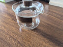 美斯尼 玻璃盖碗泡茶碗茶壶茶杯防烫手抓杯功夫茶具配件 晨茗盖碗 200mL 实拍图