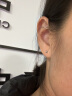 银奥纯999银耳钉女2024新款耳骨养耳洞耳饰情人节礼物 999耳钉3mm一对（2只价） 实拍图
