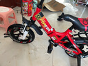 永久（FOREVER）永久儿童自行车永久自行车儿童 自行车3-6岁折叠自行车儿童单车 顶配红|一体轮+避震+辅助轮+礼包 12寸【适合85-105cm】 实拍图