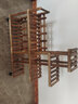 华观家居（Home Giving Furniture）可移动手推花架实木多层落地式花盆架子木质盆景阳台客厅室内多肉 经典款碳色中号带轮 实拍图