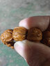 月印百川 猴头手串雕刻小核桃文玩手串 猴头蛤蟆背鲨鱼背手串约11*12mm 实拍图
