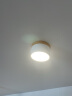 一极喜光明装筒灯北欧 吸顶灯走廊灯过道灯阳台灯家用射灯led天花灯嵌入式 白色15w 明装款-三色光(白+暖+自) 实拍图