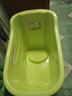万派特大号加厚成人洗澡桶大人沐浴桶家用浴盆儿童泡澡桶全身可坐洗盆 绿色 成人B款带盖（身高1.7米内）无把手 实拍图