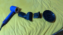 戴森（DYSON）HD16 HD15 HD08 官方官翻 新一代吹风机 Dyson Supersonic 电吹风 负离子 进口家用 情人节520礼物 HD08长春花蓝及玫瑰金色 实拍图