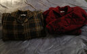 多俏美睡衣女纯棉夹棉袄秋冬款三层保暖加厚格子全棉服家居服套装冬天 TG66042|套装 3XL 实拍图