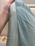 京东京造 桑蚕丝枕套 6A级桑蚕丝 丝绸纯色枕头套 双面使用 单只 48*74cm 湖绿色 实拍图