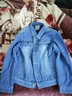 择肯冬季加绒修身牛仔外套男韩版潮胖加绒加厚保暖大码带绒夹克外套衣 002浅蓝加绒 M【100-115斤】 实拍图