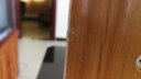 秀西才 钢化玻璃旋转电脑桌 台式家用办公 写字桌带书架书柜 简约简易书桌 浅胡桃色1米桌子+0.6米书架四层 晒单实拍图
