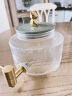 博为（BW） 玻璃冷水壶冰箱冷藏带水龙头大容量带盖柠檬饮料桶凉水壶 豆蔻绿2.8L 晒单实拍图