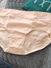 美·雅·挺4条装女士内裤100%纯棉裆抗菌透气收腹女式三角短裤头无痕 2条体验装（果绿+脂肤） XXL (适合125-145斤) 实拍图
