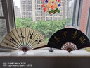 中宣堂（zhongxuantang） 扇子古风 折扇空白宣纸扇面扇子定制竹 苏扇可拆卸毛笔书法国画 【好品质】红檀10寸 33CM    配扇盒+扇袋 实拍图