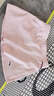李宁（LI-NING） 羽毛球裙运动短裙女式 防走光打底裤大码网球裙子瑜伽健身跑步 浅粉红 S 实拍图