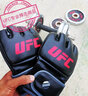 UFC MMA 半指拳套综合格斗散打拳击手套男女初学者入门级拳套8OZ 8OZ 白色-初学拳手适用 L/XL 实拍图