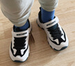 Skechers斯凯奇童鞋男童运动鞋大童男鞋休闲鞋儿童魔术贴熊猫鞋 8701645L 实拍图