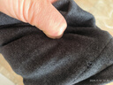 红豆居家红豆绒发热320g双面绒无痕秋衣秋裤男保暖内衣 碳黑色 XL 实拍图