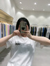澳贝妮新疆重磅纯棉t恤男女同款中国风国潮短袖打底衫ins夏季大码半袖潮 CHINA+REGE M  100-115斤 实拍图