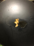 铸味炒锅铸铁无涂层物理不粘锅家用炒菜双耳圆底平底少油烟燃气灶通用 无涂层圆底炒锅(带锅盖) 46cm 实拍图