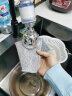 贝乐凯（BEILEKAI）钢丝抹布10条竹纤维抹布双面可用刷锅神器厨房钢丝洗碗布洗碗巾 实拍图