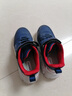 ABC KIDS童鞋男童鞋子2026夏季新款儿童运动鞋网面儿童跑鞋时尚潮流女童鞋 革面深蓝红 34 实拍图