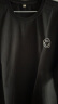 真维斯（Jeanswest）夏季短袖t恤男士新款宽松大码胖子体恤潮流纯棉圆领半袖衫 深灰色+黑色 3XL(推荐180-200斤) 晒单实拍图