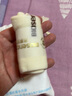 禾素时代7A级抗菌船袜男夏季薄款防臭袜透气吸汗浅口防滑不掉跟潮流棉袜 男本白 袜色略黄 logo皆为蓝 5双 均码 实拍图