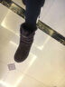 AU&MU澳洲红色雪地靴女冬季羊皮毛一体男女靴保暖加绒防滑大码户外棉鞋 巧克力色 【男女款】【羊皮毛一体】310 38 U7 实拍图