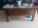 简美丽家 板式实木茶几原木美式乡村简约客厅小户型茶桌组合茶几桌小茶几 JM802-90一屉茶几(0.9米) 组装 实拍图
