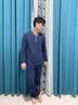 天蚕睡衣男夏季2026年新款80S莫代尔长袖春秋薄款大码家居服礼盒套装 实拍图