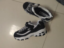 Skechers斯凯奇学生童鞋熊猫鞋男女童运动鞋老爹鞋魔术贴休闲跑鞋996212L 实拍图