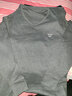 花花公子秋衣秋裤男100%棉薄款男士秋冬棉抗菌保暖内衣男套装打底棉毛裤 浅麻灰圆领【100%棉】【10A抗菌】 L 【建议体重110-120斤】 实拍图
