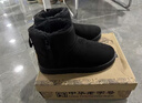 回力雪地靴男款加绒加厚棉鞋男冬季防寒保暖男鞋东北棉靴子面包鞋子男 黑色【拉链款】 42 实拍图