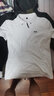 JEEP SPIRIT吉普短袖T恤男polo半袖新款男士夏季t恤衫商务休闲翻领上衣体恤纯 T118 白色 L (110-125斤) 实拍图