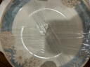 浩雅景德镇陶瓷盘子餐盘汤盘菜盘深盘饭盘可微波炉时光漫步8英寸2个装 实拍图