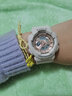 卡西欧（CASIO） 女表G-SHOCK GIRLS防震运动樱花粉石英表日韩表女士腕表送女友 BA-110XCP-4A裸粉玫瑰金 实拍图