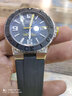 爱宝时（EPOS）万表瑞士潜水表水鬼夜光大三针自动机械男士运动防水500米男表 3441.131.20.55.55 黑色橡胶 实拍图
