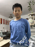 真维斯男童长袖t恤纯棉秋季打底衫儿童潮酷秋装上衣男孩大童柔软秋衣 牛仔蓝 未来 160 实拍图