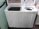 荣事达（Royalstar）【纯铜电机】15公斤不锈钢双桶洗衣机家用双缸强力洗涤塑桶家电省水省电家用商用强劲大容量洗衣机 15公斤【纯铜电机不锈钢内桶】粉色花纹玻璃 盖板 实拍图