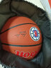 威尔胜（Wilson）NBA快船队队徽系列PU成人室内外通用7号篮球WTB3100IBLACCN  实拍图
