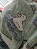 曼娅奴（MIGAINO） 速暖法兰绒被套保暖加厚被罩珊瑚绒被套单件单被套做毛毯牛奶绒 笨笨熊奶茶咖[裸睡加厚保暖 2.2X2.4米单被套 实拍图