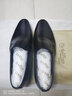 金利来男鞋新品商务正装真皮小牛皮韩版圆头套脚软底软面皮鞋男 黑色 38 实拍图
