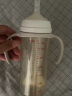 贝亲奶瓶 重力球吸管奶瓶 PPSU带把手吸管 原装配件 自然离乳系列 330ml 12月+ 实拍图