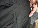 鸿星尔克（ERKE） 男子新款运动风衣舒适防风开襟夹克外套透气跑步上衣 正黑 4XL 实拍图