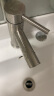 华帝（VATTI）304不锈钢拉丝工艺浴室水龙头 洗脸盆洗手盆冷热水龙头 041016 实拍图